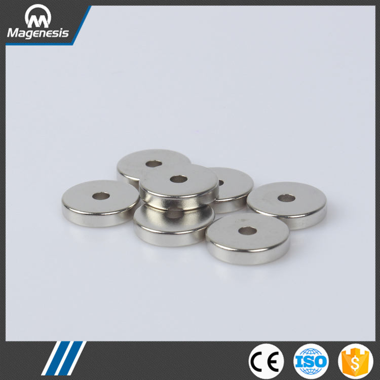 Factory hot sell ndfeb of magnet pins iron bottom