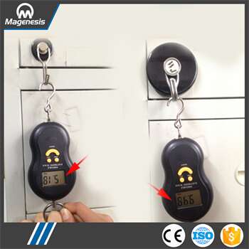 Low price useful 80 kg magnetic pull hook