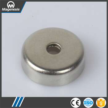 Various styles supreme quality shallow pot mounting magnet